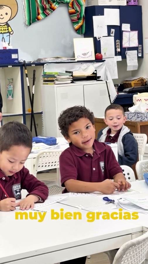 Kindergarten Spanish Class